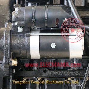 Yangdong YSD490D diesel engine starter motor QDJ1329D, 12V 3.5kW starter